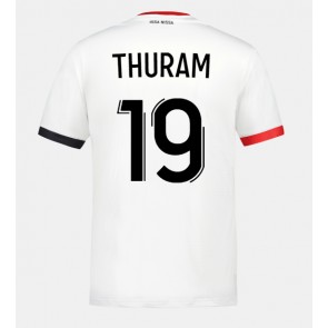 OGC Nice Khephren Thuram #19 Replika Udebanetrøje 2023-24 Kortærmet